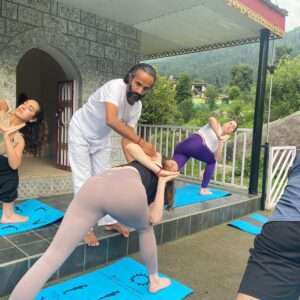 raj yoga school students