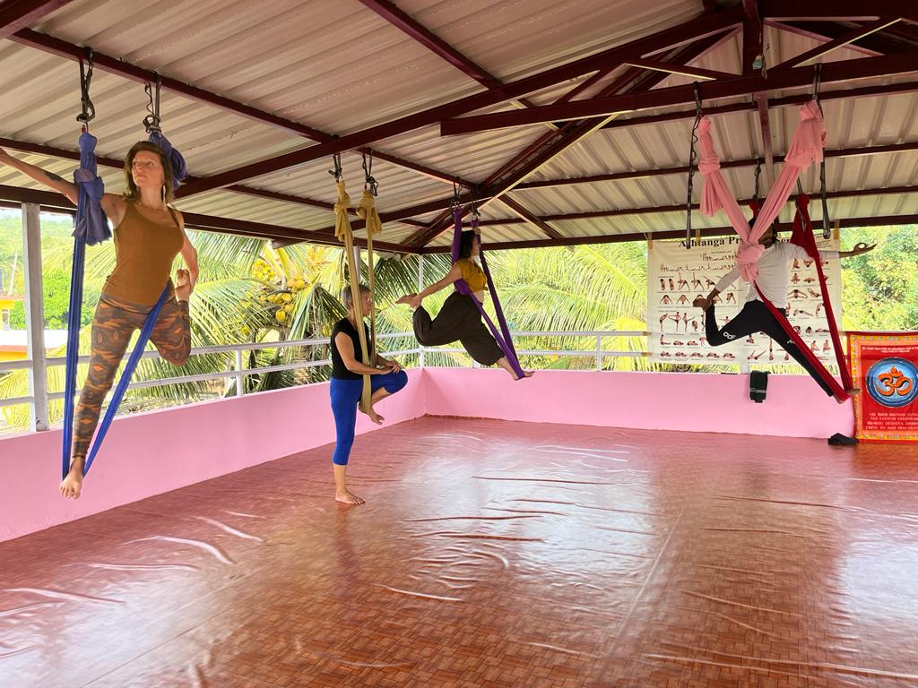 Aerial Yoga Teacher Training 50 hour Yoga TTC in India